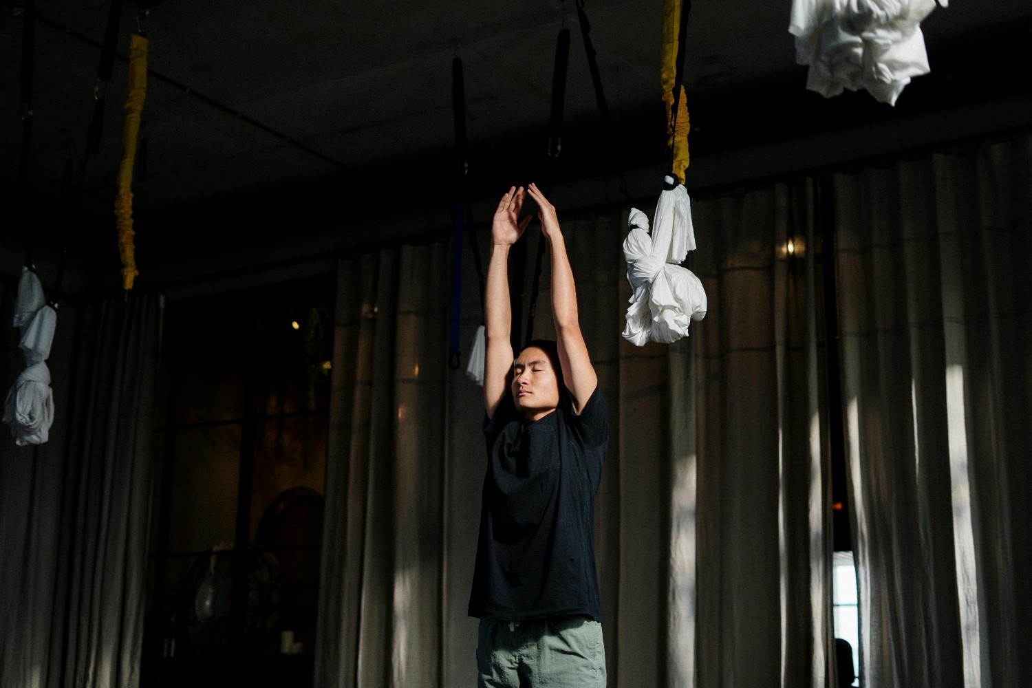 Aerial Yoga Pose 2